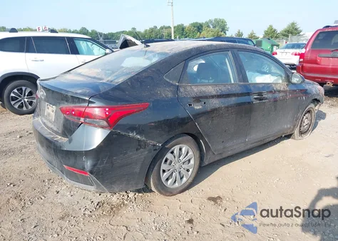 2020 Hyundai Accent Se from USA, damaged, VIN 3KPC24A6XLE109627